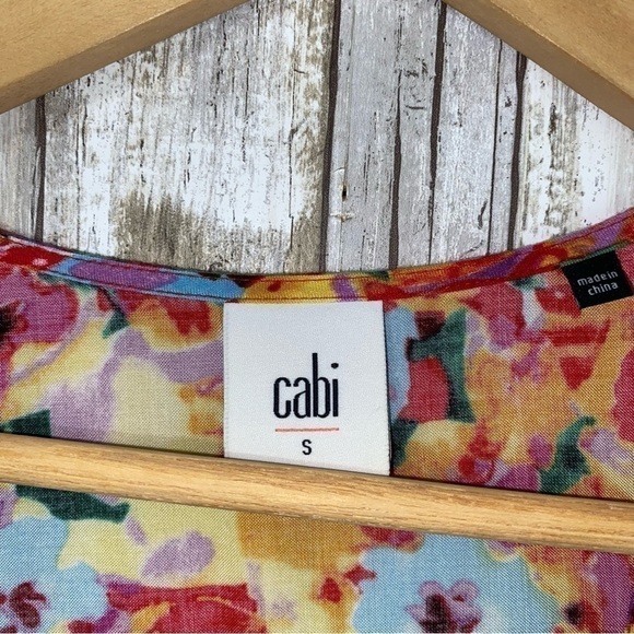 Cabi Luisa Floral Sleeveless Tank - Picture 4 of 4